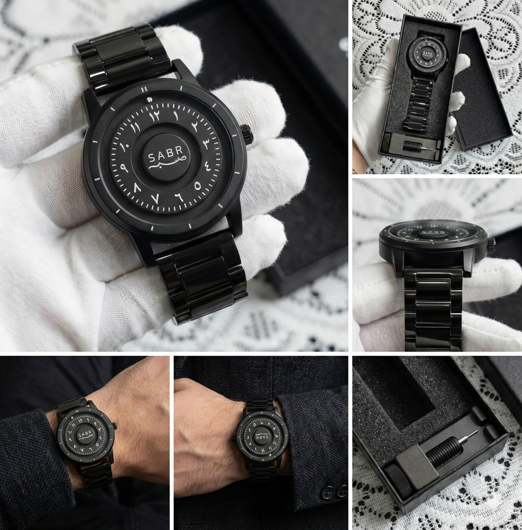 SABR Watch – Magnetic Sphere Timepiece | Modern Minimalist Design